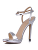 Sandales à talons aigus sexy en Synthétique verni rubans aux chevilles
