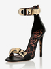 Sandales à talons hauts et bout ouvert chaussures de soirée à talons aiguilles