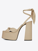 Sandales à talons pour femmes Bout ouvert Talon épais Sandales à plateforme