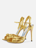 Sandales À Talons Pour Femmes Sandales À Bout Ouvert Talon Aiguille Cuir PU