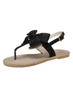 Sandales de gladiateur textile de sandale plat sandales de pantoufles décontractées