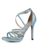 Sandales de mariée Paillette à talons aigus