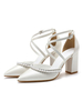 Sandales femme; chaussures de mariée