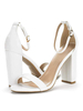 Sandales femme talon épais boucle rélale