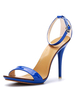 Sandales Féminine Synthétique mode unicolore escarpins boîte de nuit 10.5cm été