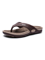 Sandales Homme avec Bout Ouvert Unicolore