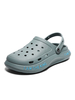 Sandales Homme avec Bout Rond Creusante Unicolore