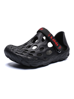Sandales Homme Creusantes avec Bout Rond Unicolore