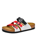Sandales Homme en Cuir Synthétique avec Bout Ouvert Imprimés