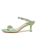 Sandales Mules à Talons Femme avec Bout Ouvert Unicolore