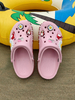Sandales plates dété pour femmes découpées en mousse à mémoire de forme bout fermé plage pantoufle rose sabots chaussures