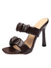Sandales Plates Femmes avec Plateforme avec Bout Ouvert avec Boucles Unicolore Sandales Plates Femmes