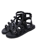 Sandales plates gladiateur Sandales de plage Chaussures femme