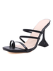 Sandales pour femmes Chaton Talon Chic Sandales Escarpins Sandales noires