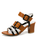 Sandales pour femmes Chunky Heel Buckle Sexy Slip-On Round Toe Plus Size Sandals