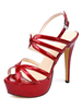 Sandales sexy à talons aigus en Synthétique