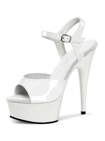 Sandales sexy talon haut plateforme chaussures pole danse