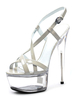 Sandales sexy talon haut plateforme chaussures pole danse