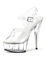 Sandales sexy talon haut plateforme chaussures pole danse