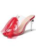 Sandales transparentes pour femmes