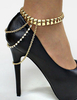 Sangles de chaussures amovibles Motif de la chaîne de la femme