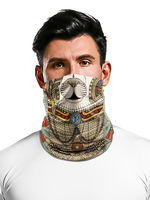 Sans soudure Bandana Visage Voile Moto Équitation Biker Pêche En Plein Air Tube Masque Déguisements Halloween