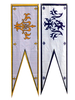 Set daccessoires Fate Apocrypha Cosplay Modifier le drapeau de Cosplay Ruler Déguisements Halloween