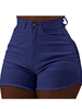 Sexy Booty Short Femme Jeans à Franges Denim