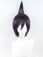 Shaman King Tao Ren Cosplay Perruques Straight Résistant à la chaleur Résistant à la chaleur profonde Perruques de cosplay violet