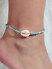 Shell Boho Anklet Bracelet de cheville perlé Femmes Bijoux