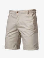 Short cargo léger pour homme avec taille élastique pour lété