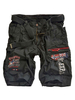 Short homme imprimé noir chic printemps été