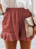 Shorts Décontractés Femme avec Poches Unicolore