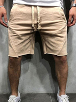 Shorts pour hommes Summer Street Wear Short en abricot léger pour hommes
