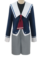 SK∞ Chinen Miya Cosplay Costume Uniforme Scolaire Bleu Marine Ensemble Complet