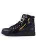 Sneakers pour hommes 2022 Balck Comfy Lace Up High Top Sneakers