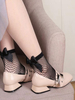 Socquette femme en nylon