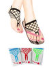 Socquette femme en nylon unicolore