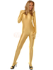 Spandex Lycra Gold Zentai Catsuit Déguisements Halloween