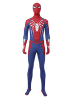 Spider Man - Costume de Cosplay de Spider man Peter Parker de Marvel Jeux de PS4 Déguisements Halloween