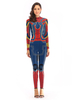 Spider Man - Costume de Cosplay en Combinaison de Spider-Man pour Femme Marvel Comics Déguisements Halloween