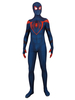 Spider Man Miles Morales PS5 Cosplay Costume bleu combinaison Déguisements Halloween