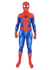Spiderman dans le verset daraignée Film bleu Royal Lycra Spandex combinaison Marvel Comics Cosplay