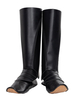 Star Wars Ahsoka Tano Cosplay chaussures noir talon plat bottes en cuir PU