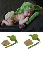 Star Wars Cosplay Green Film Star Wars Polyester Hat Set Movie TV Drama Cosplay Costumes Déguisements Halloween