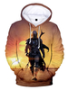 Star Wars cosplay orange film Star Wars Polyester Top Top Film TV Costumes Cosplay Drama Déguisements Halloween