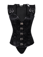 Steampunk Corset Shaper Waist Shaper Ensemble T Back Déguisements Halloween