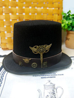 Steampunk Costume Steampunk noire en tweed de Volley-ball Déguisements Halloween