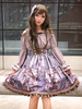 Steampunk Lolita Blouse Cat Off-the-shoulder Hime de soie froissée manches Lolita haut à manches longues avec Bow Déguisements Halloween
