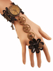 Steampunk Lolita Bracelet Dentelle Métal Détails Bronze Lolita Accessoires Déguisements Halloween
